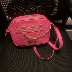 Juicy Couture Vibrant Pink Crossbody Bag